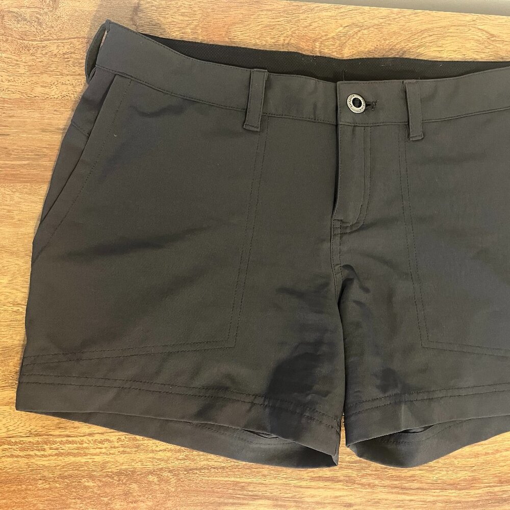 Patagonia Happy Hike Women's Shorts, Black/Graphite, Size 4 - Picture 4 of 8